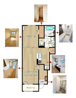 プレミアム26番館・27番館【1階】の間取り