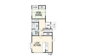 千葉県鎌ヶ谷市南初富4【一戸建】の間取り