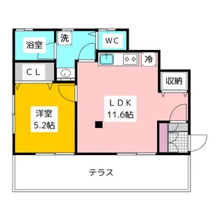 La Pierre【1階】の間取り