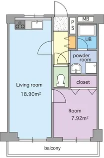 メゾン・ラメール【3階】の間取り