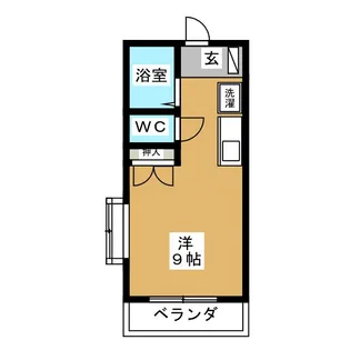 エスポアール大畑【2階】の間取り