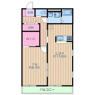 埼玉県川口市坂下町4【アパート】の間取り