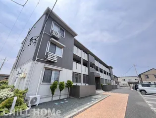 群馬県伊勢崎市境伊与久【アパート】の外観