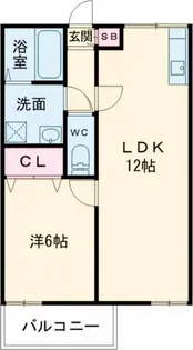 成増ハイム【2階】の間取り