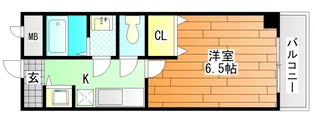 ルナアークファースト【2階】の間取り