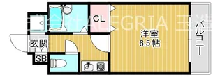 大阪府大阪市東成区大今里西1【マンション】の間取り