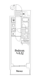 東京都江東区枝川3【マンション】の間取り