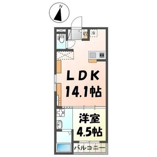ciclamino【1階】の間取り