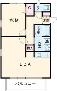 フローラ【1階】の間取り