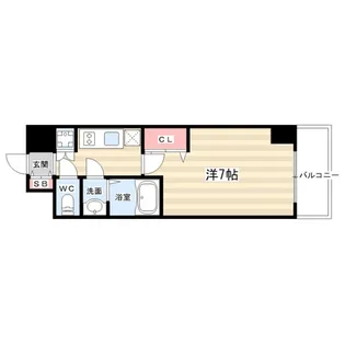 アドバンス京都デタンデュ【6階】の間取り