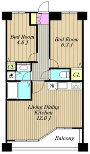 ラナイガーデン新百合EAST【8階】の間取り