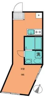 東京都国立市西2【マンション】の間取り