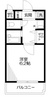 日神パレステージ西池袋【8階】の間取り