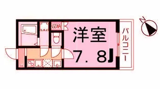 ベル・ラフィーネ【1階】の間取り