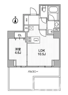 東京都中野区弥生町1【マンション】の間取り