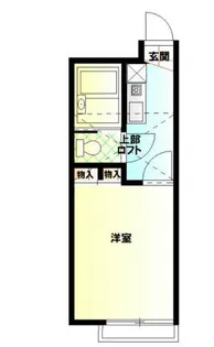 パシフィック辻堂【1階】の間取り