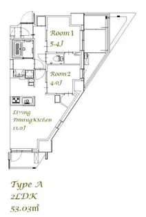 スプランディッド西日暮里【7階】の間取り