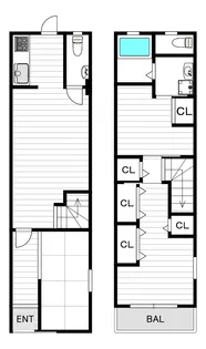 大阪府大阪市東成区東今里3【一戸建】の間取り