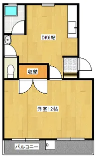 天神ウエノビル【4階】の間取り