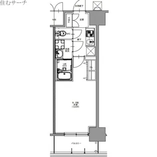 S-RESIDENCE四日市市堀木amante【3階】の間取り
