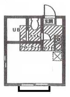 クレッセント井土ヶ谷【2階】の間取り