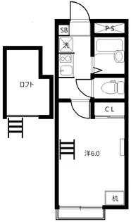 エトワール生田【2階】の間取り