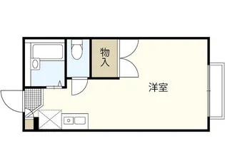 レオパレスシャルム【1階】の間取り