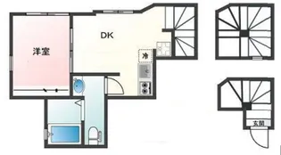 グランツコート目白【3階】の間取り