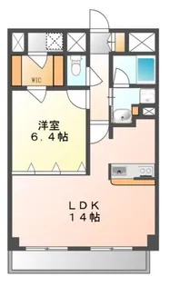 フェニックス穂波【6階】の間取り