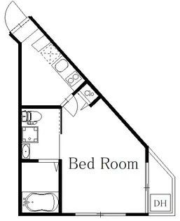 VERT COURT OGIKUBO【1階】の間取り