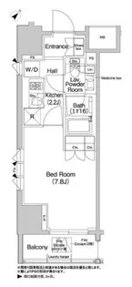コンフォリア浅草橋【2階】の間取り