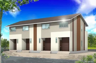 26/4/1(仮称)安中市下磯部テラスハウスの外観