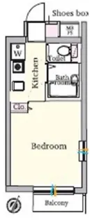 プラチナコート池上【2階】の間取り