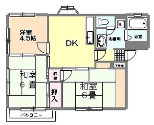 つくば【1階】の間取り