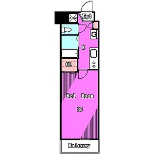 ヴェルステージ西川口II【4階】の間取り