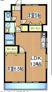 大関山ハイツ【8階】の間取り