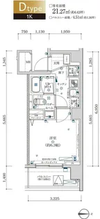 スクエアシティ東神奈川【11階】の間取り