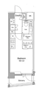 ザ・パークハビオ南大井【3階】の間取り