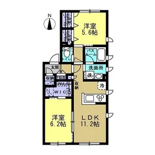 パークレジデンス【1階】の間取り