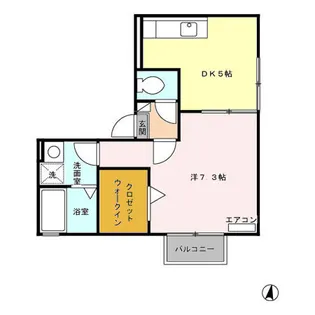 グラン・パラシオII B【2階】の間取り