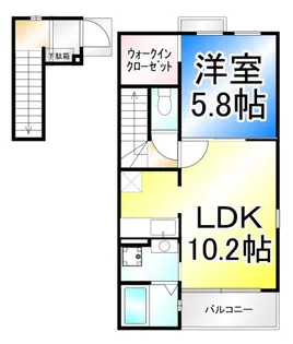 グランカーサ【2階】の間取り