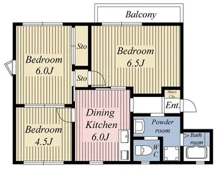 ハイムスクエアI【2階】の間取り