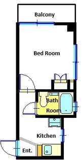 クリオ上大岡六番館【3階】の間取り
