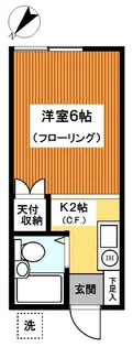 サニーウィング【2階】の間取り