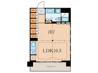 Mトリアノン【7階】の間取り