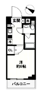 ルーブル横濱南太田弐番館【2階】の間取り
