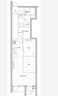 CREATIF南品川の間取り