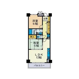 ミラネーゼ【3階】の間取り