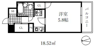 藤和シティコープ本山【4階】の間取り