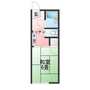 フォーブル大井田 B棟【1階】の間取り